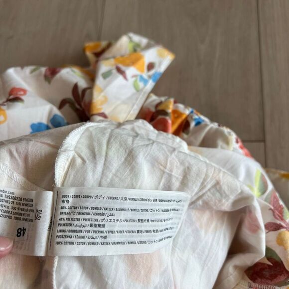 Abercrombie & Fitch Flutter Sleeve Midi Dress size M - Picture 9 of 9